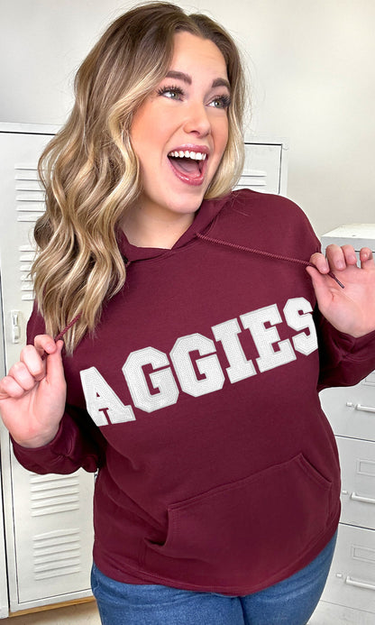 Custom Mascot Sequin Graphic Hoodie