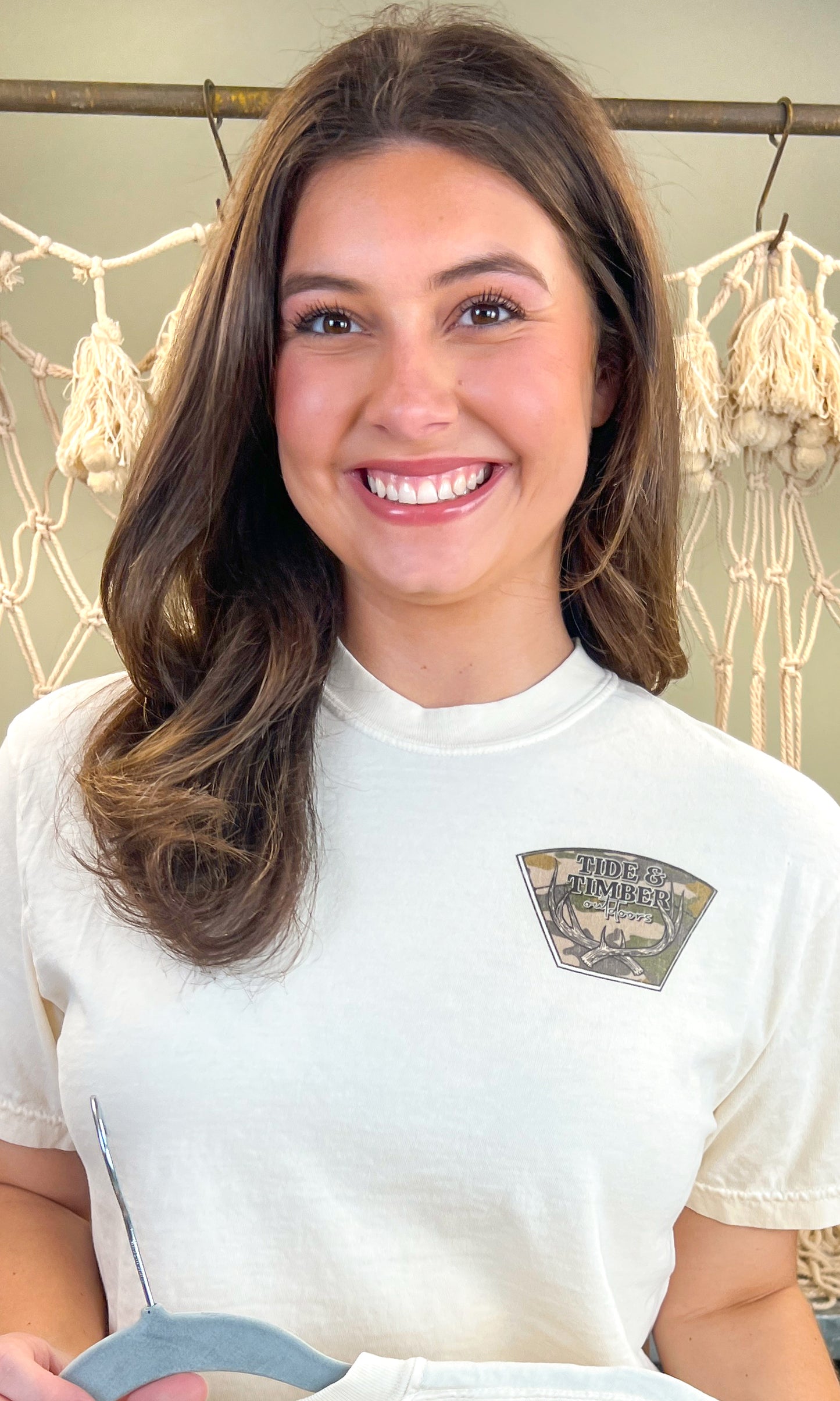 Antlers Comfort Color Graphic T-Shirt