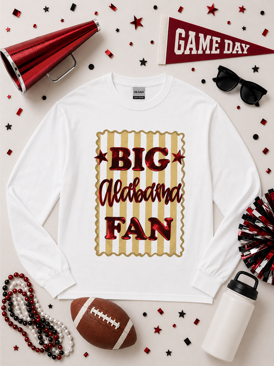 Big Fan Graphic Long Sleeve T-shirt