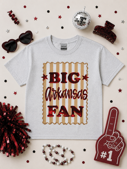 Big Fan Game Day Custom Graphic T-Shirt