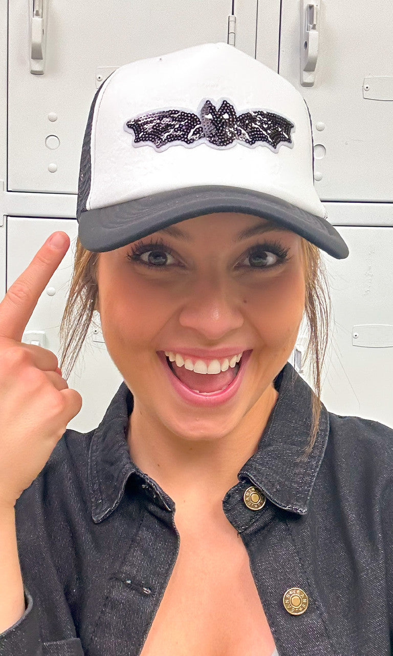 Halloween Sparkle Trucker Hat