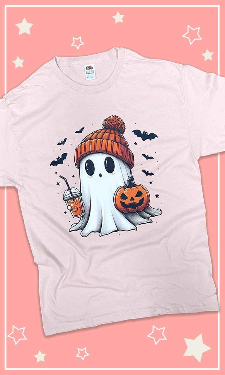Batty Ghost Graphic T-Shirt