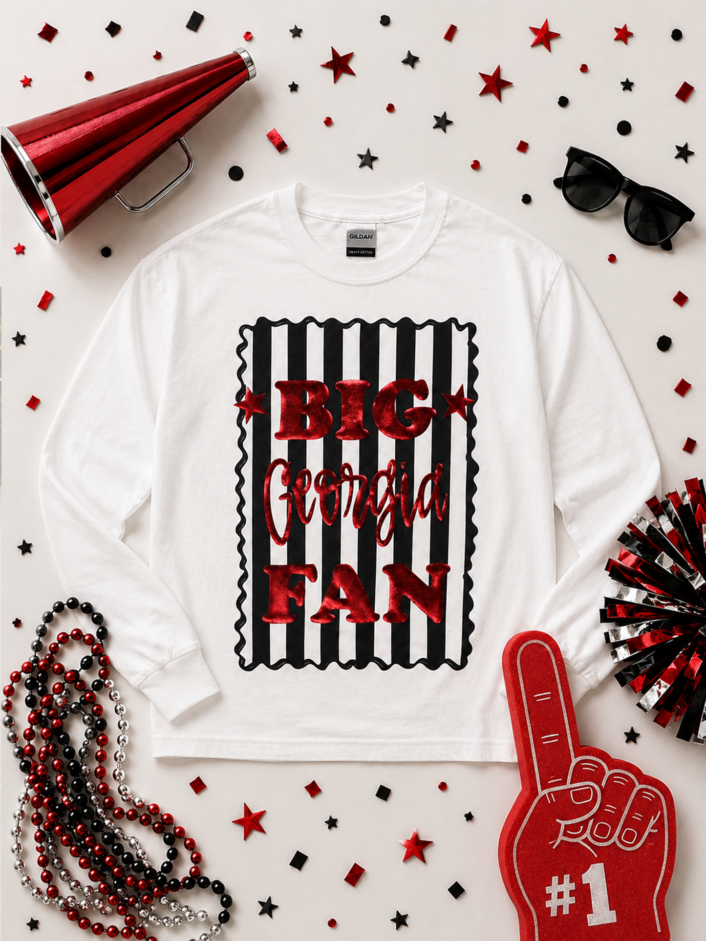 Big Fan Graphic Long Sleeve T-shirt