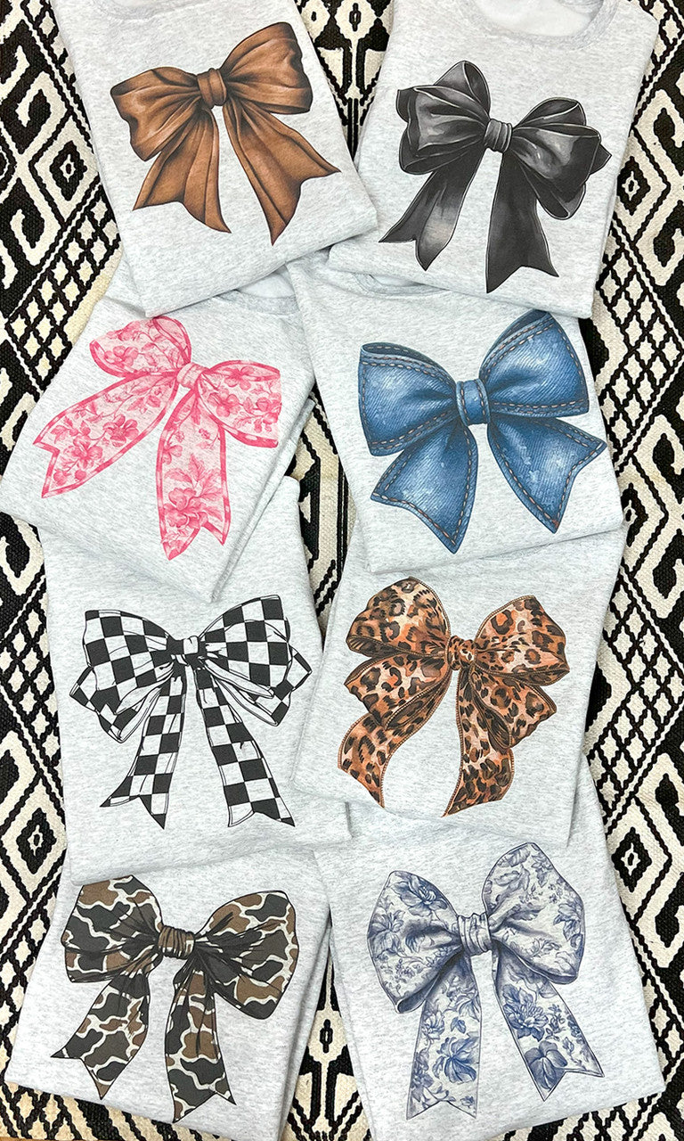 Big On Bows Graphic Sweatshirt
