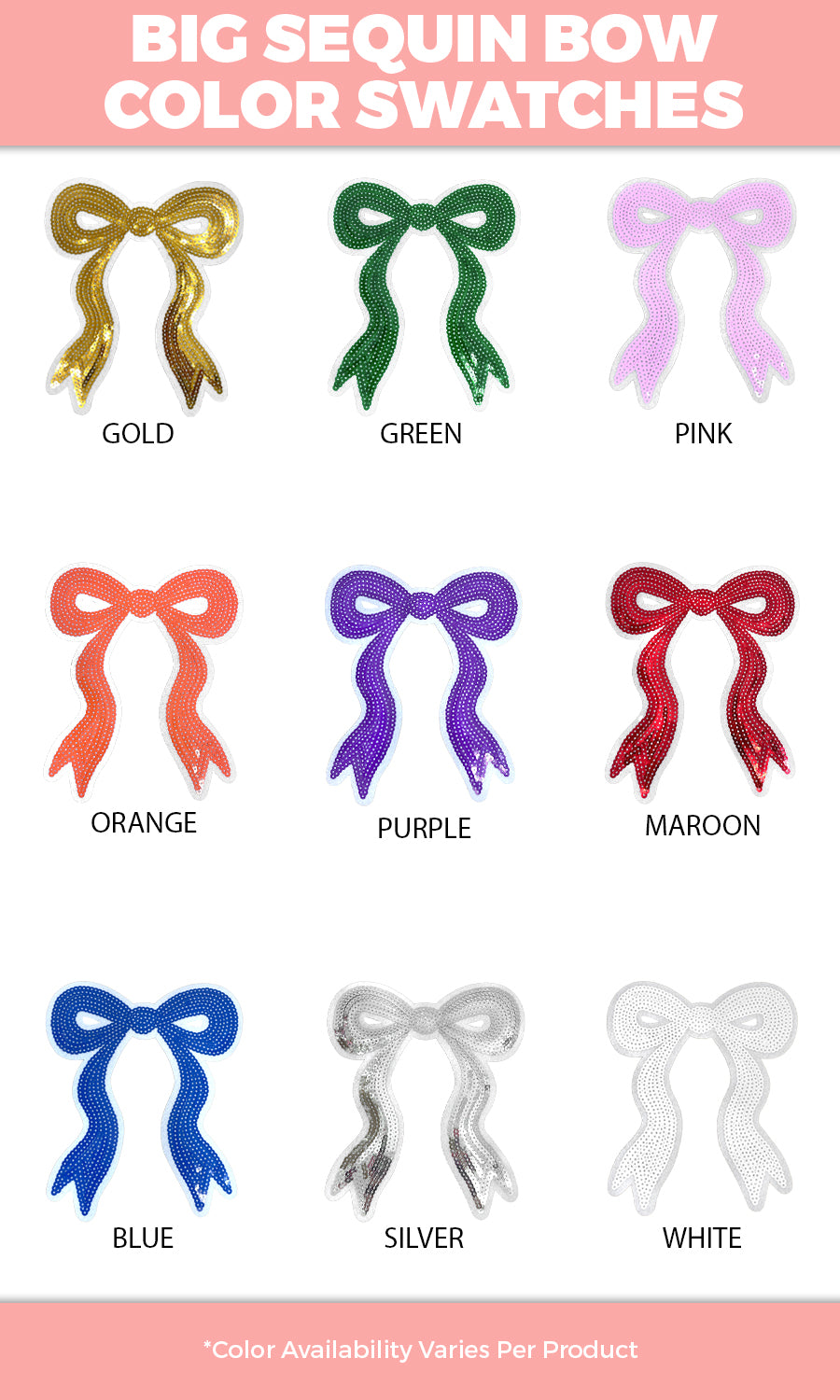 Football Sequin Bow Graphic T-Shirt