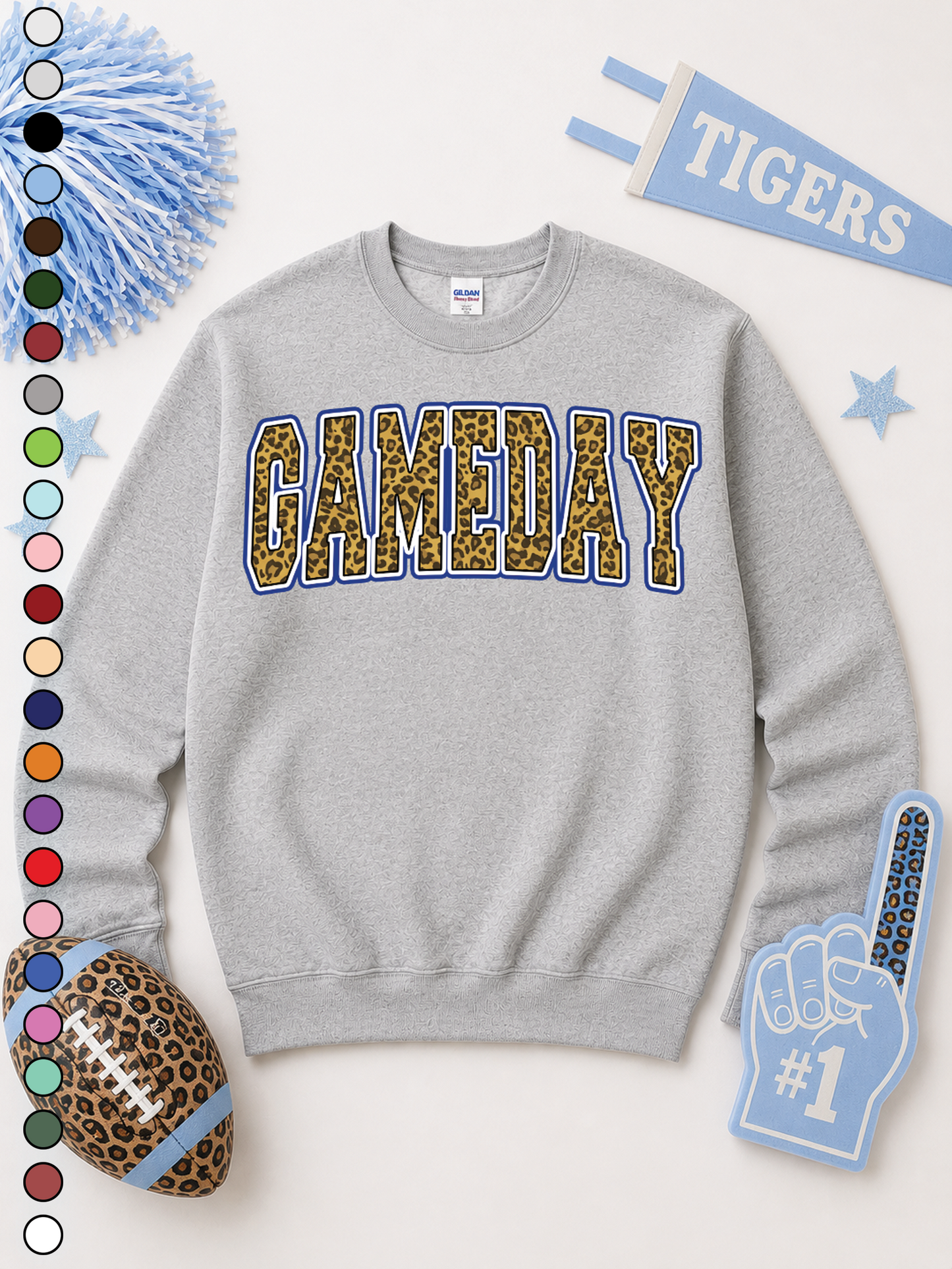 Game Day Block Graphic Sweatshirt