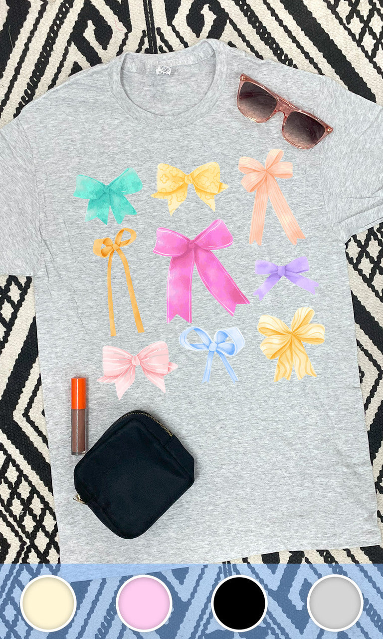 Bright Bows Graphic T-Shirt