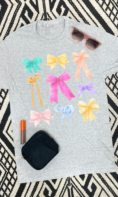 Bright Bows Graphic T-Shirt