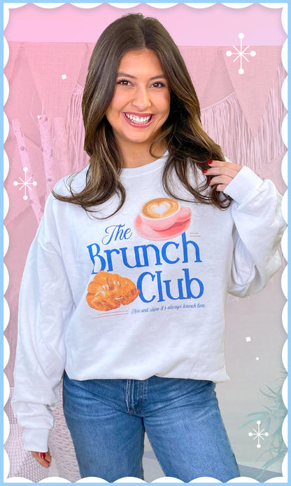 The Brunch Club Graphic Sweatshirt