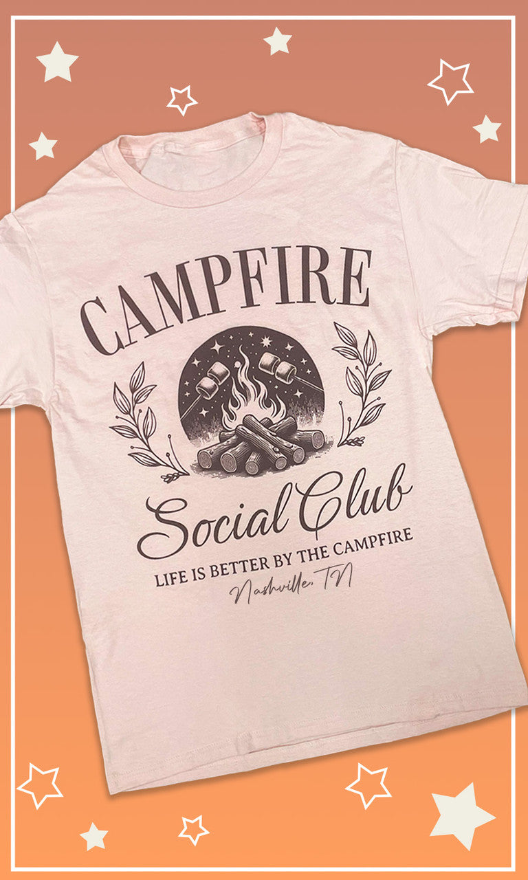 Campfire Social Club Custom Graphic T-Shirt