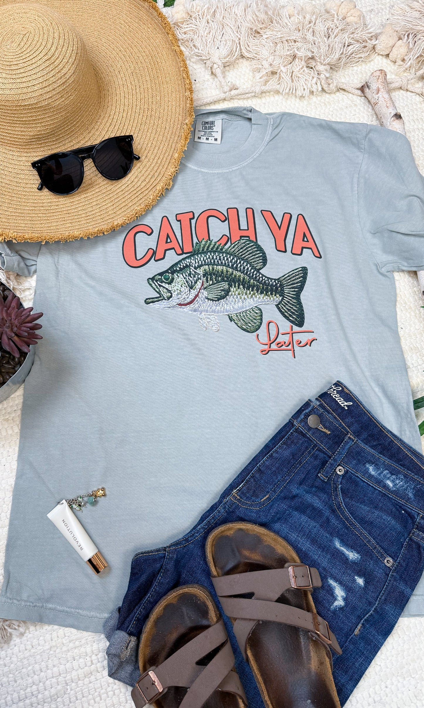 Catch Ya Later Comfort Color Graphic T-Shirt