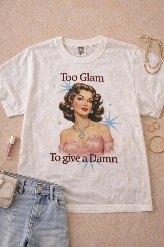 Too Glam Comfort Color Graphic T-shirt
