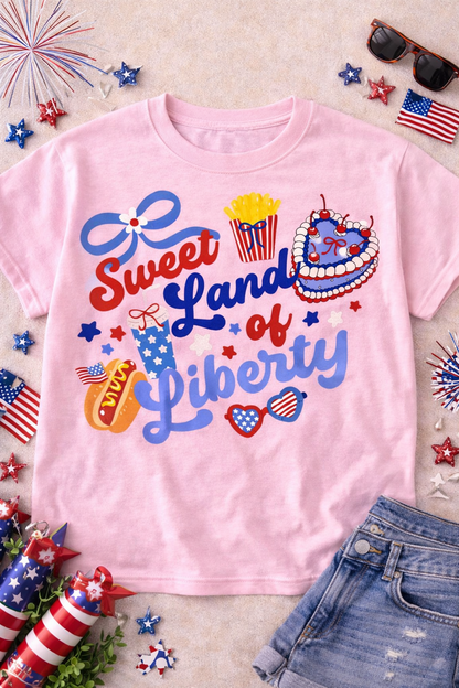 Sweet Land Of Liberty Graphic T-shirt