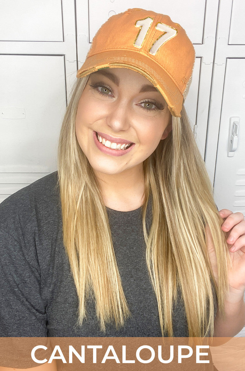 Ideal Chenille Number Hat