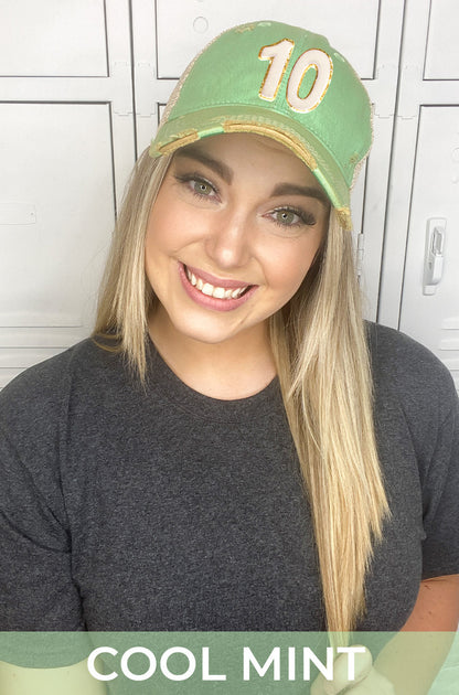 Ideal Chenille Number Hat