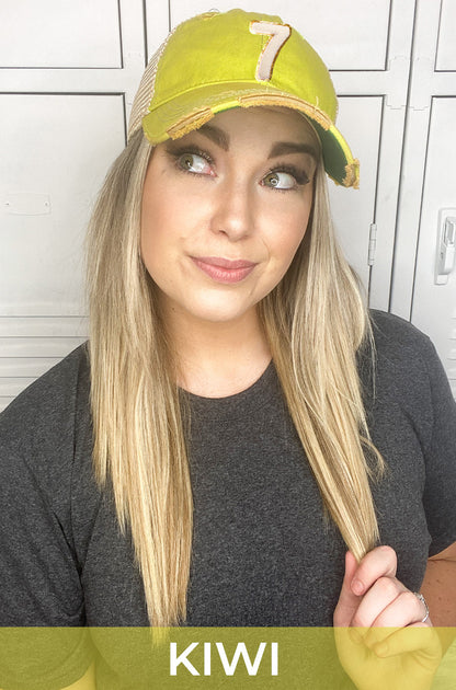 Ideal Chenille Number Hat