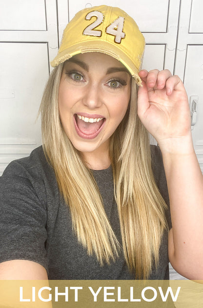 Ideal Chenille Number Hat