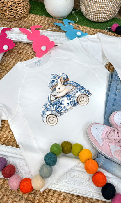 Chinoiserie Doodle Bug Easter Long Sleeve Edgy Graphic Shirt