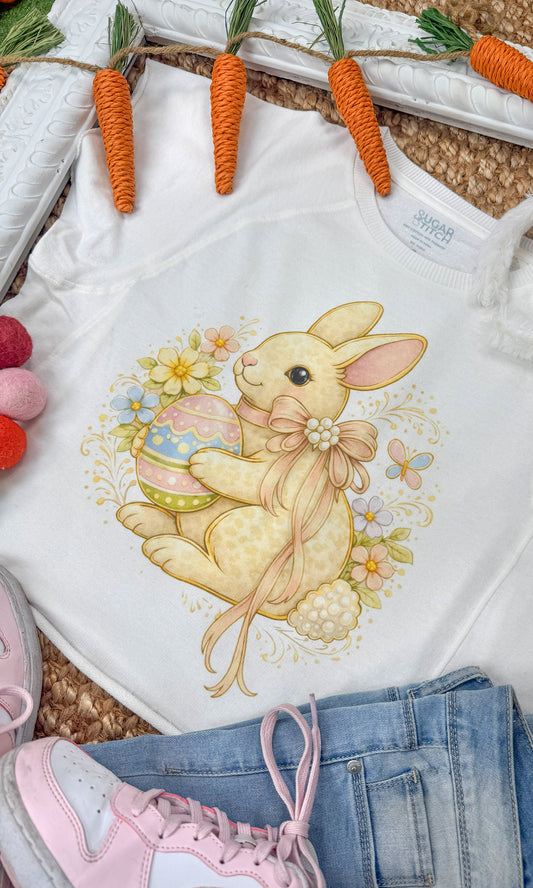 Classy Easter Bunny Edgy Graphic Shirt