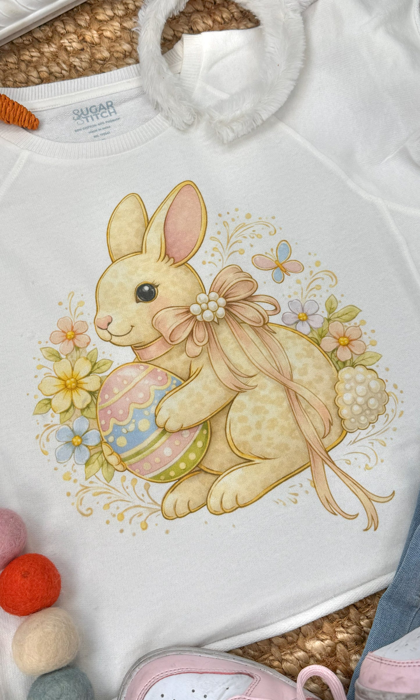 Classy Easter Bunny Edgy Graphic Shirt