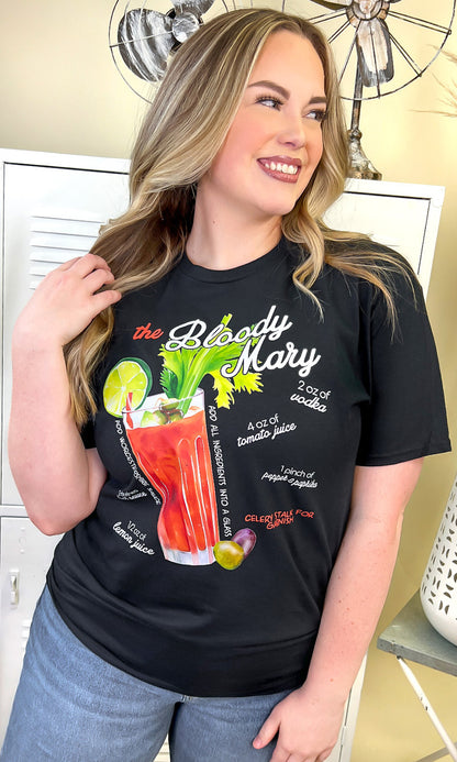 Cocktail Recipe Graphic T-Shirt