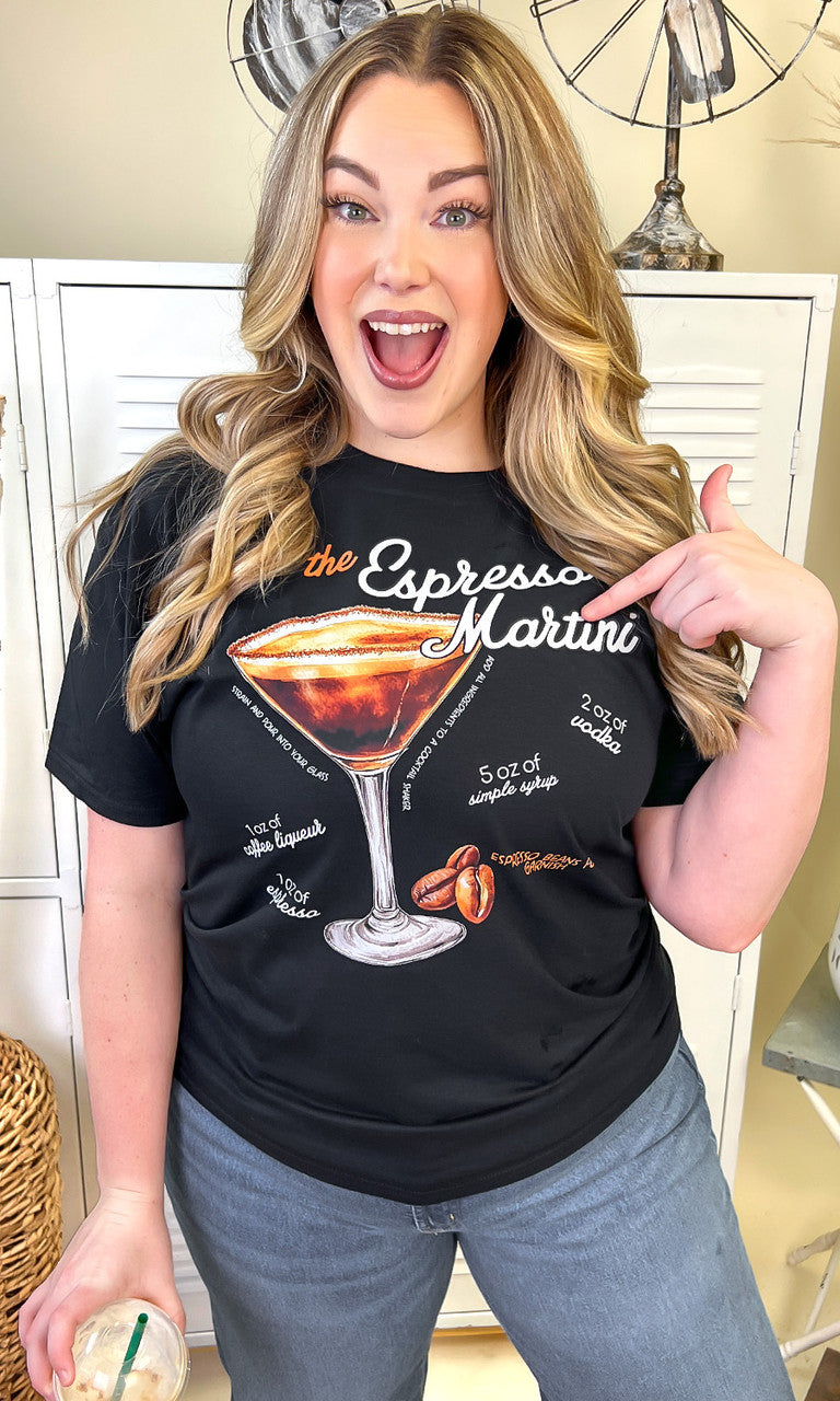 Cocktail Recipe Custom Graphic T-Shirt