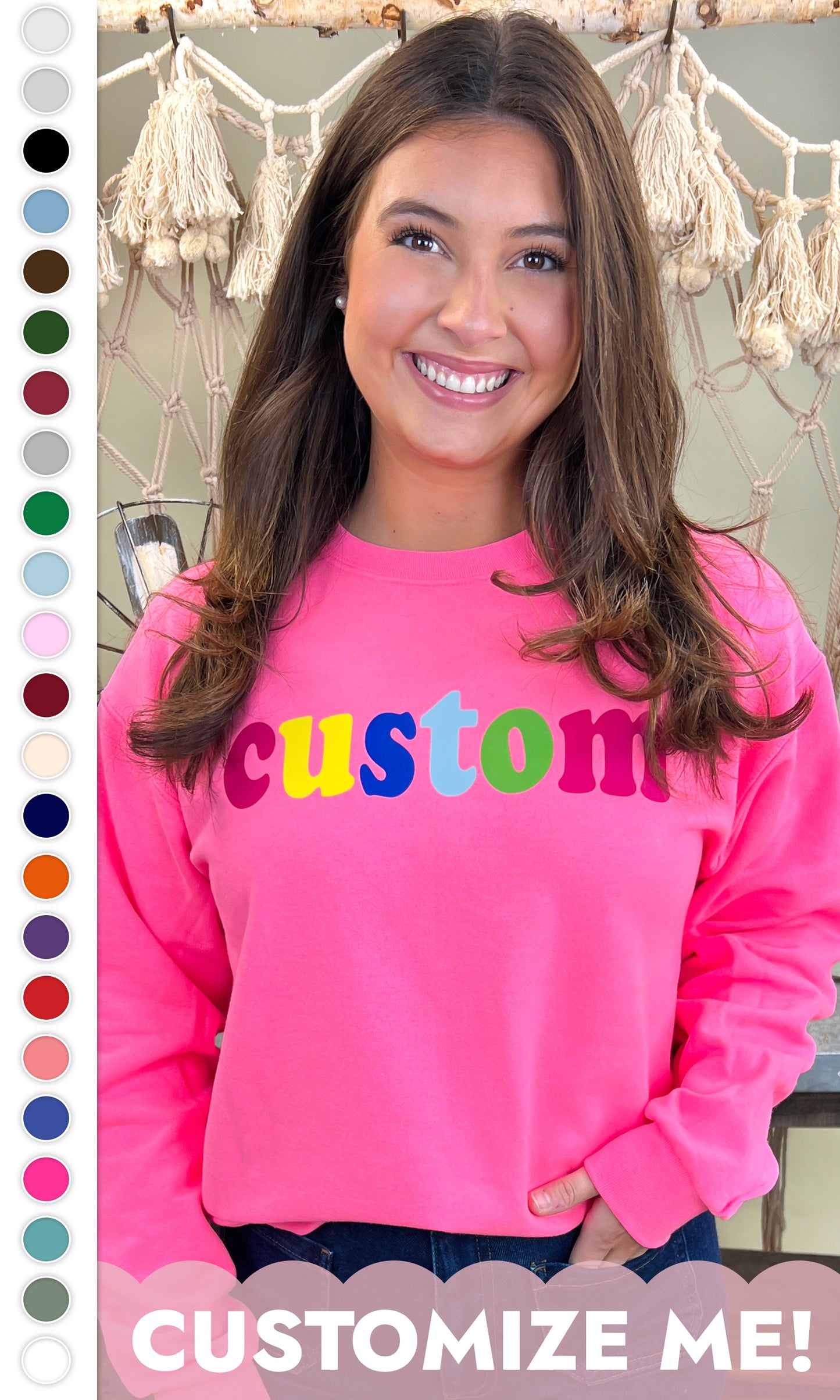 Custom Cooper Graphic Sweatshirt