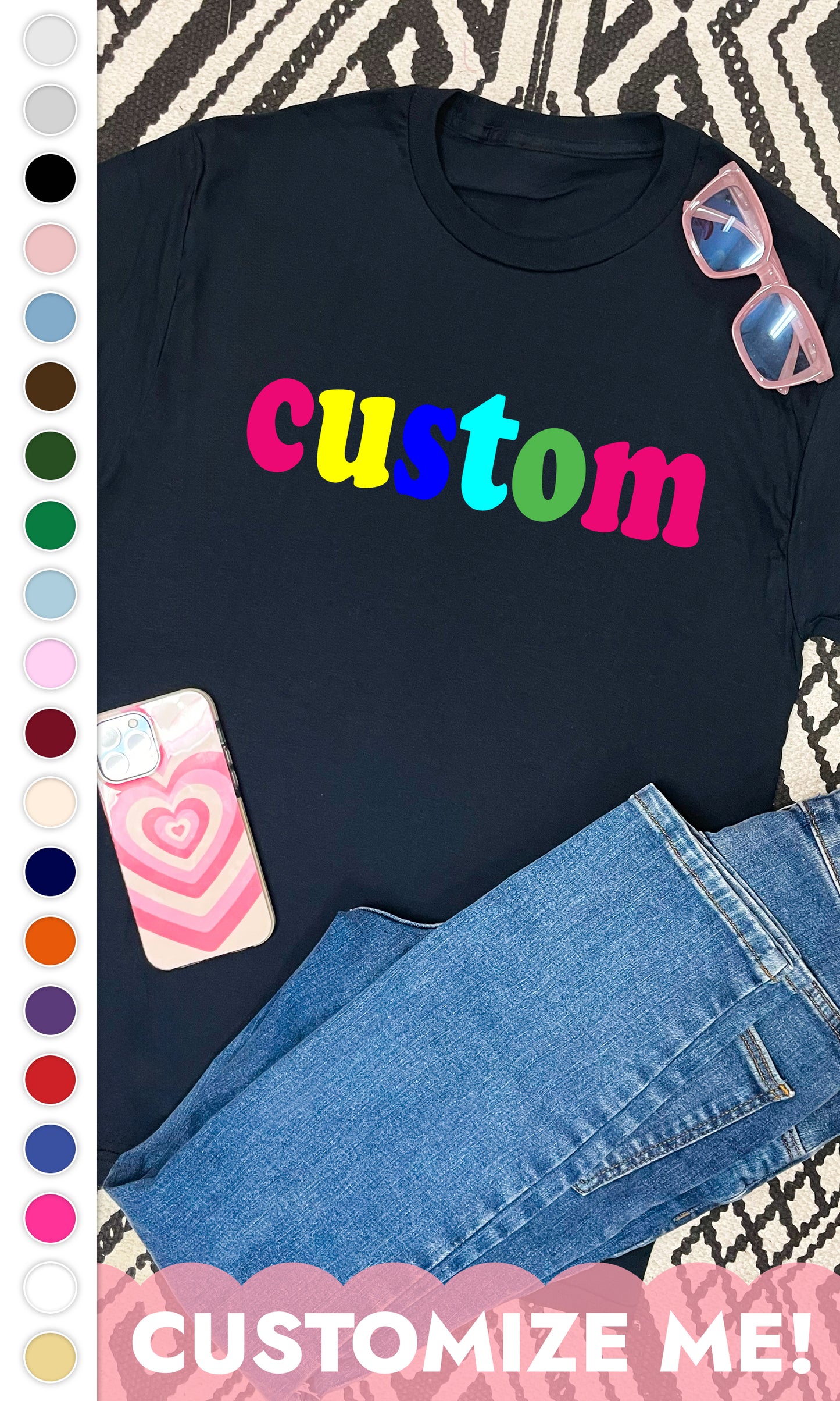 Custom Cooper Graphic T-Shirt