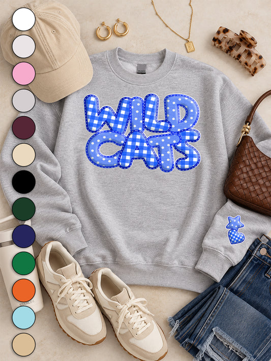 Custom Stitchwork Graphic Sweatshirt