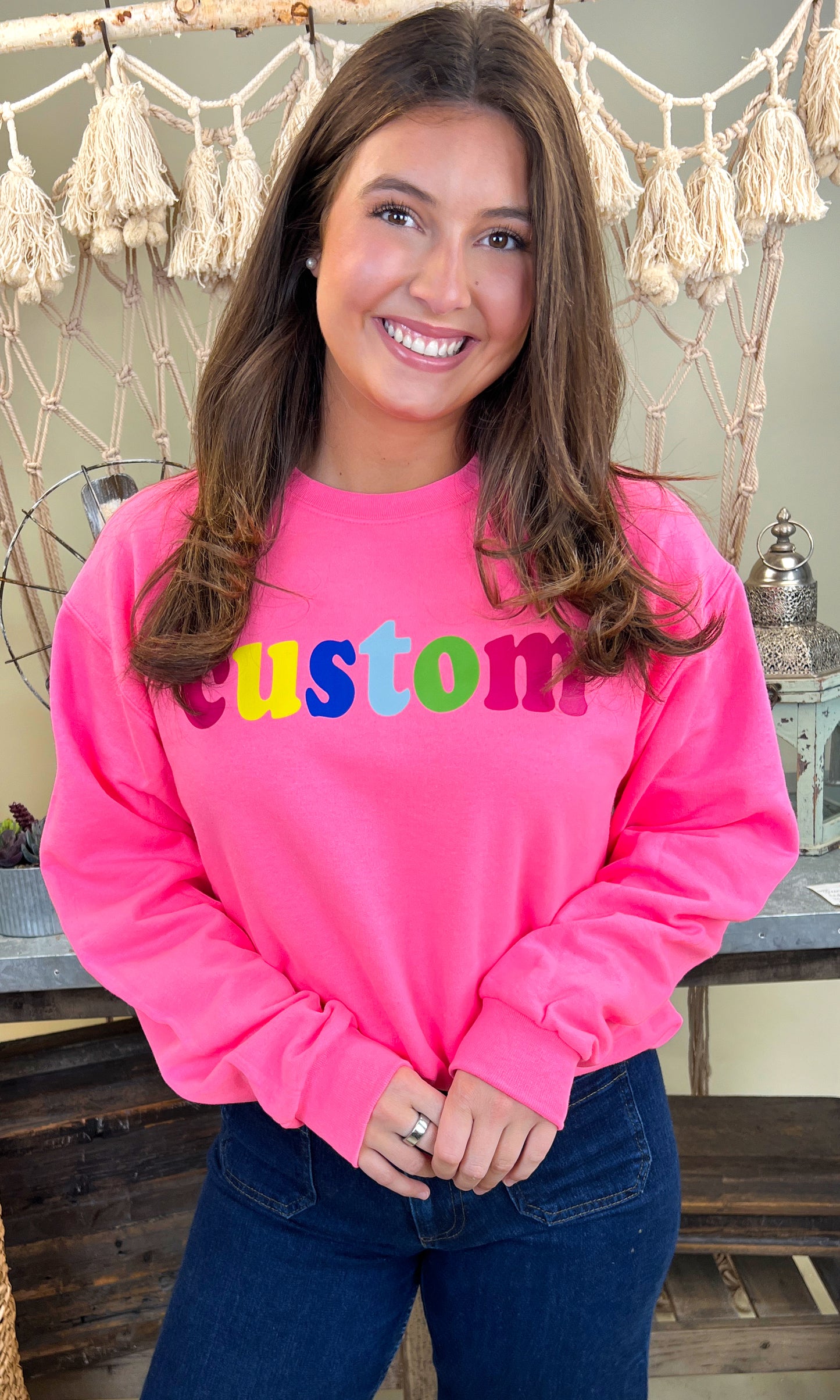 Custom Cooper Graphic Sweatshirt