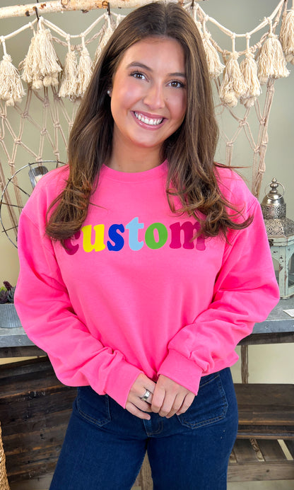 Custom Cooper Graphic Sweatshirt