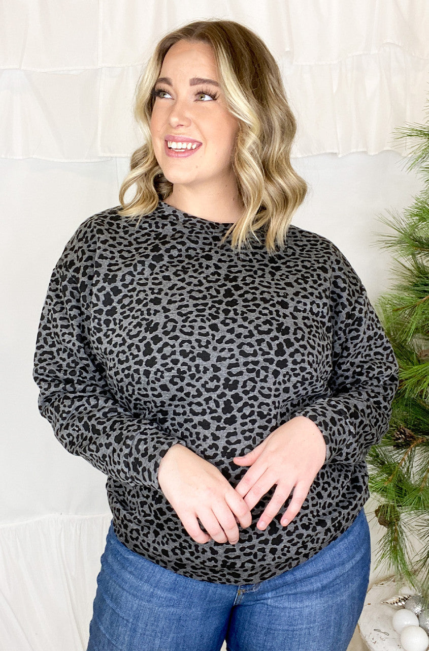 Custom Leopard Sweatshirt
