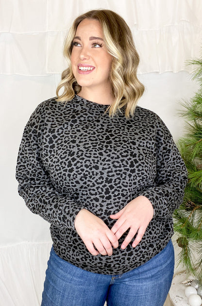 Custom Leopard Sweatshirt