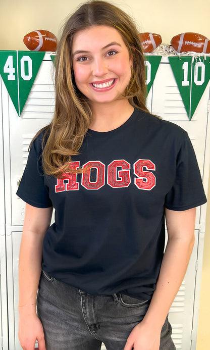 Custom Mascot Sequin Graphic T-Shirt