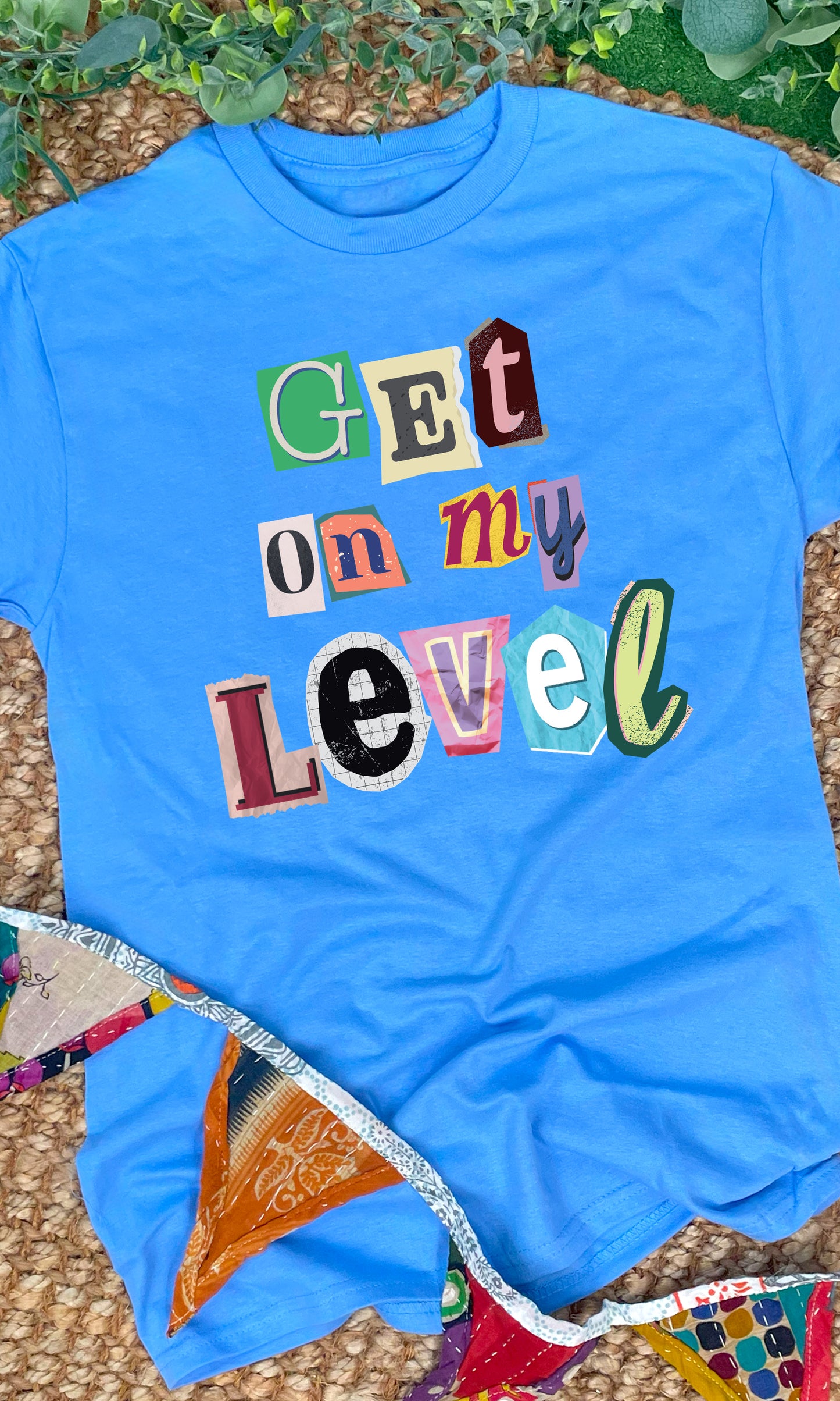 Custom Newspaper Notes Graphic T-Shirt