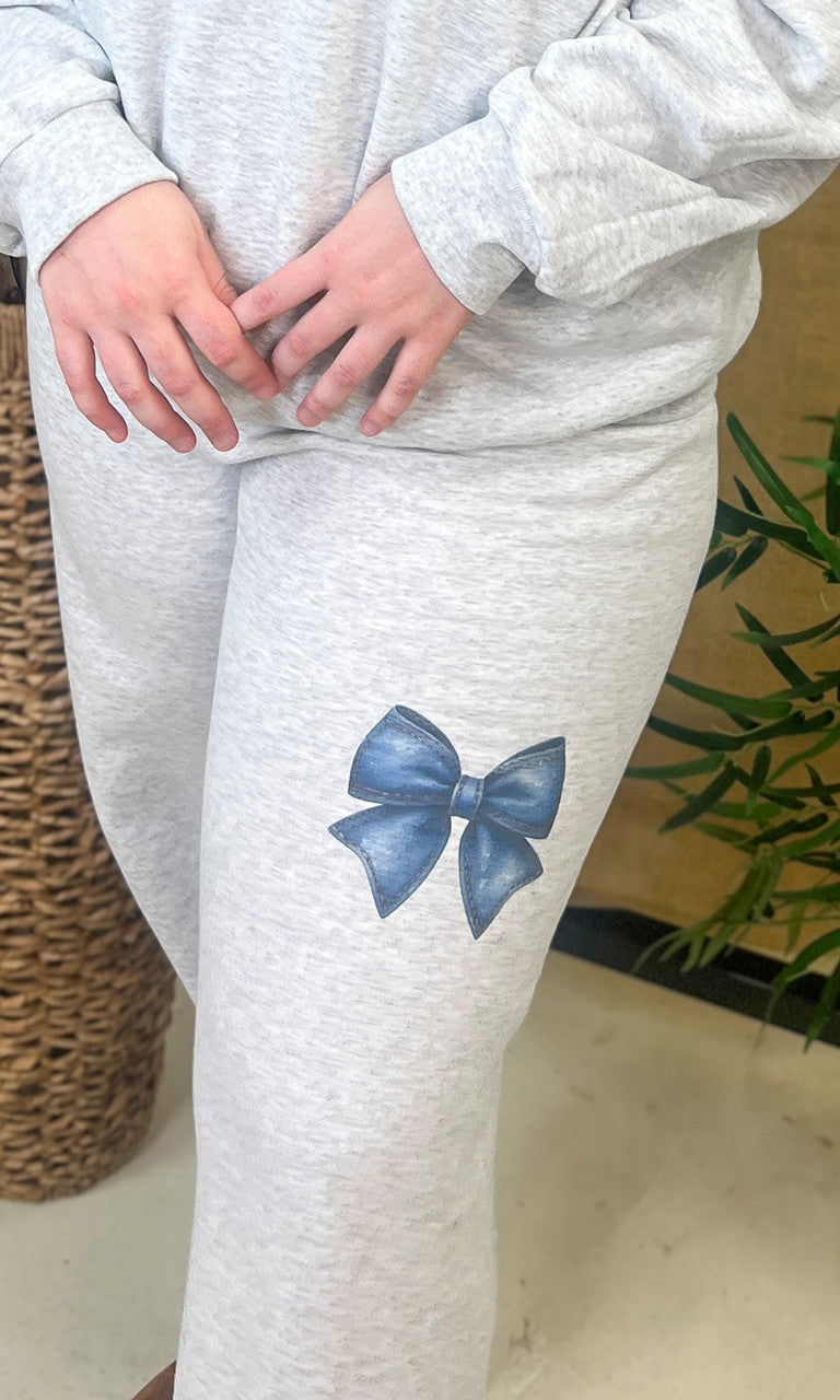 Big On Bows Graphic Sweatpants