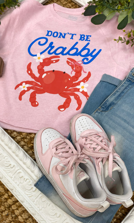 Don't Be Crabby Graphic Edgy Shirt