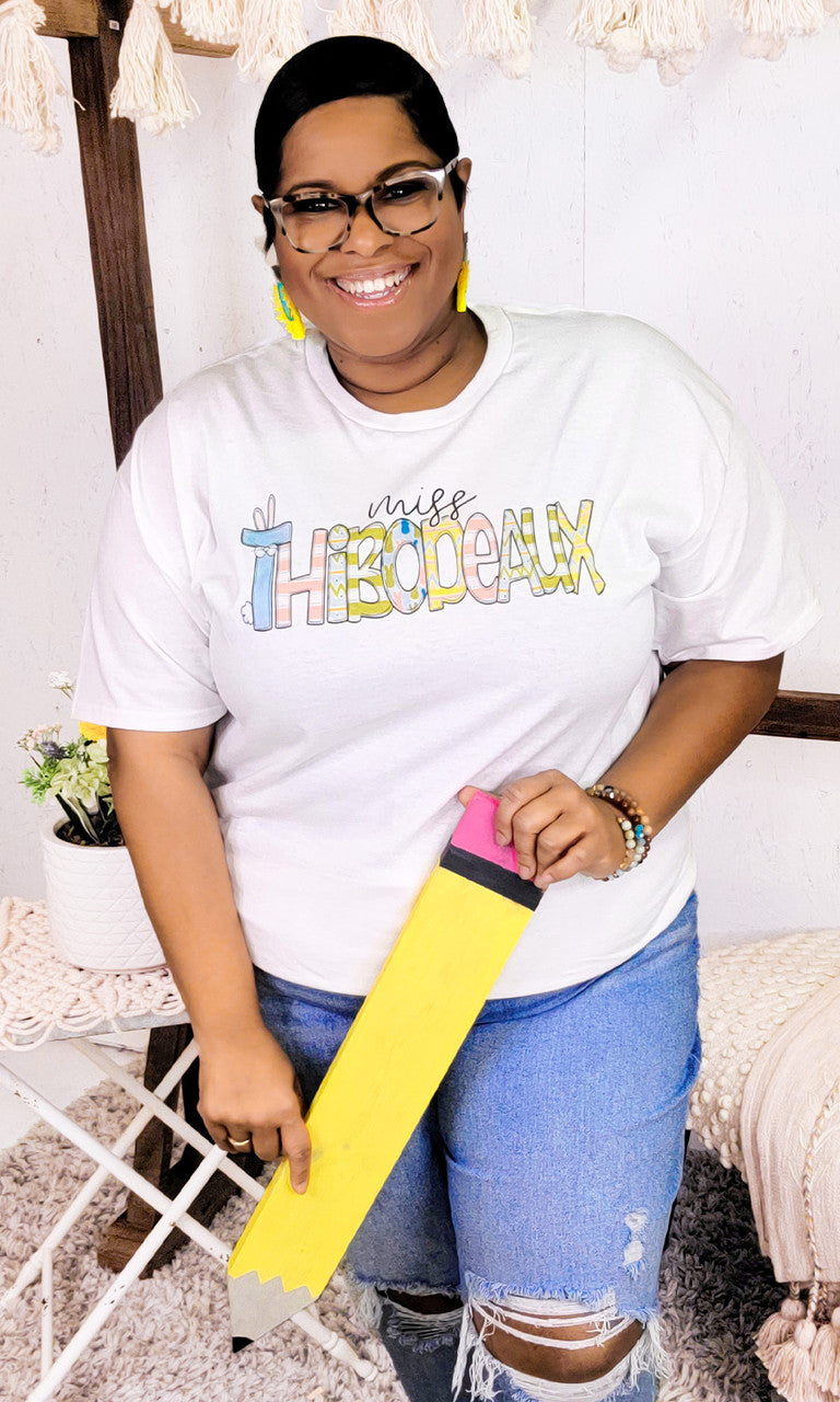 Easter Custom Name T-Shirt