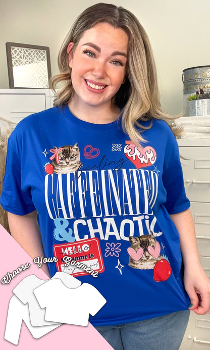 Feeling Caffeinated and Chaotic Graphic