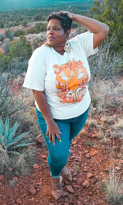 Floral Sunshine on My Mind T-Shirt