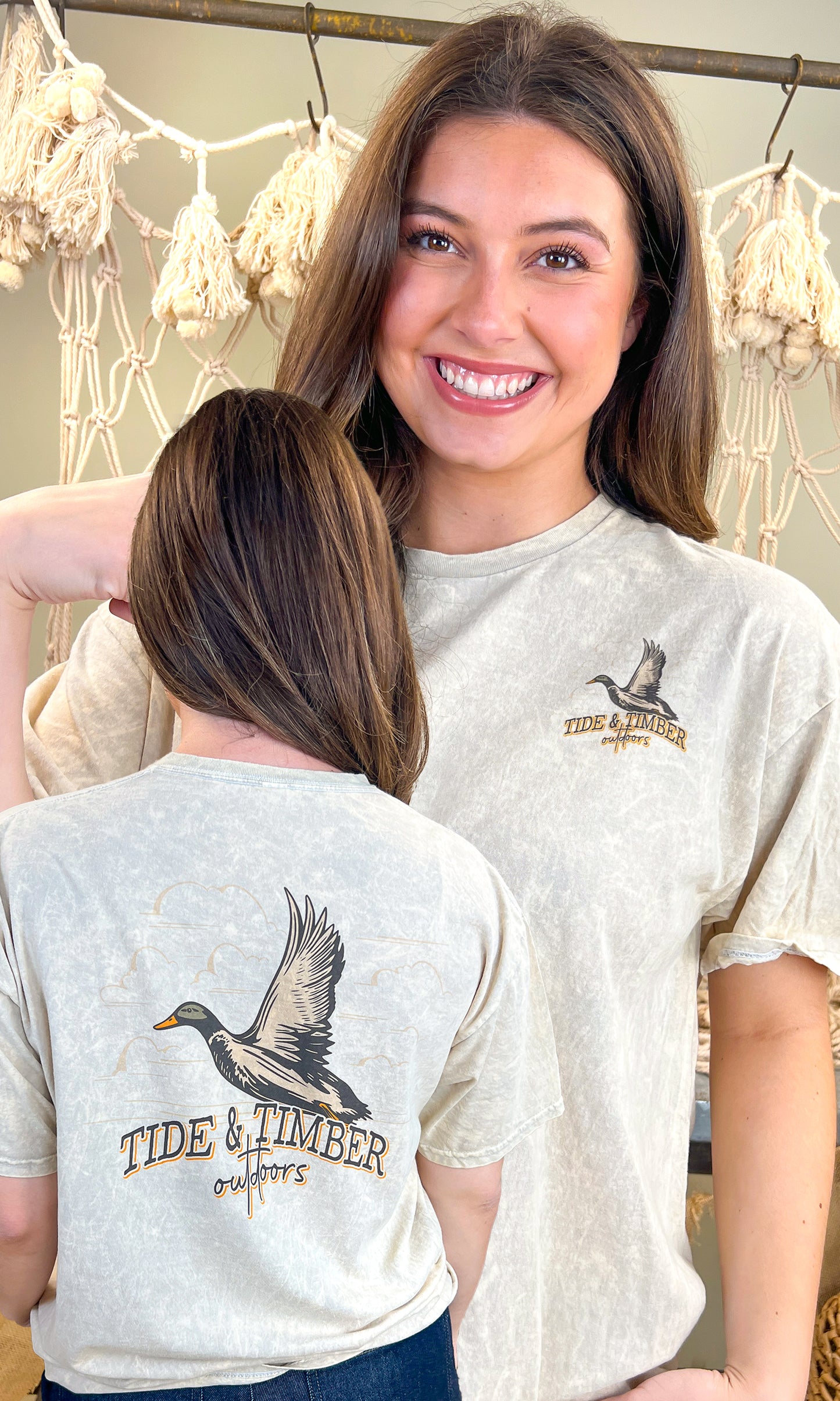 Flying Duck Mineral Washed Graphic Shirt