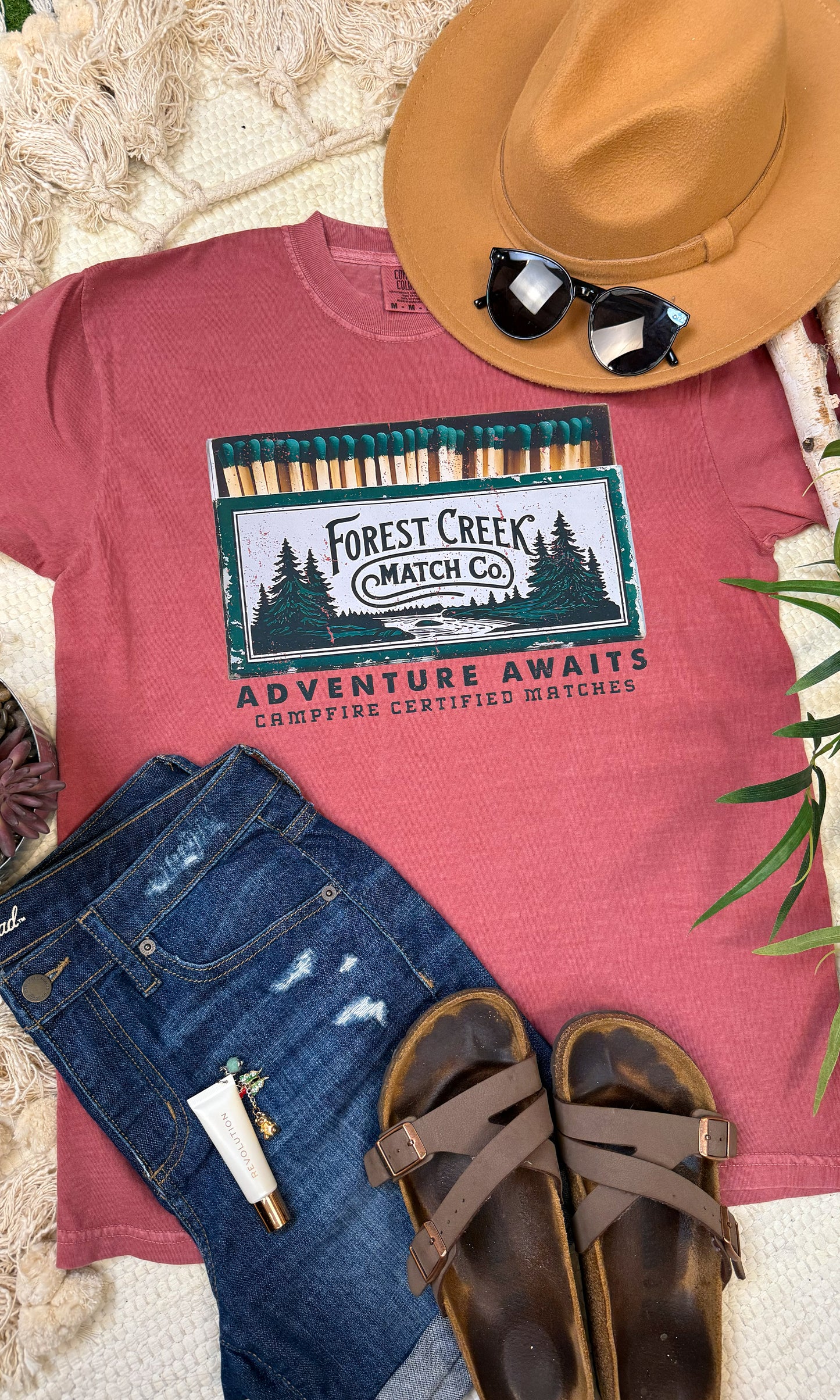 Forest Creek Match Co. Comfort Color Graphic T-Shirt