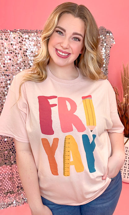 Fri-Yay Ruler Graphic T-Shirt