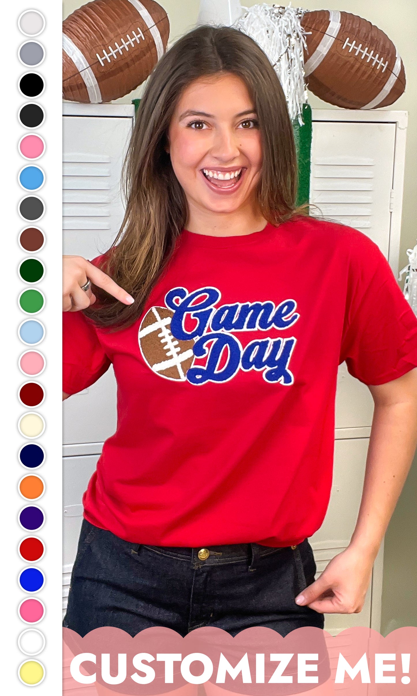 Game Day Chenille Graphic T-Shirt
