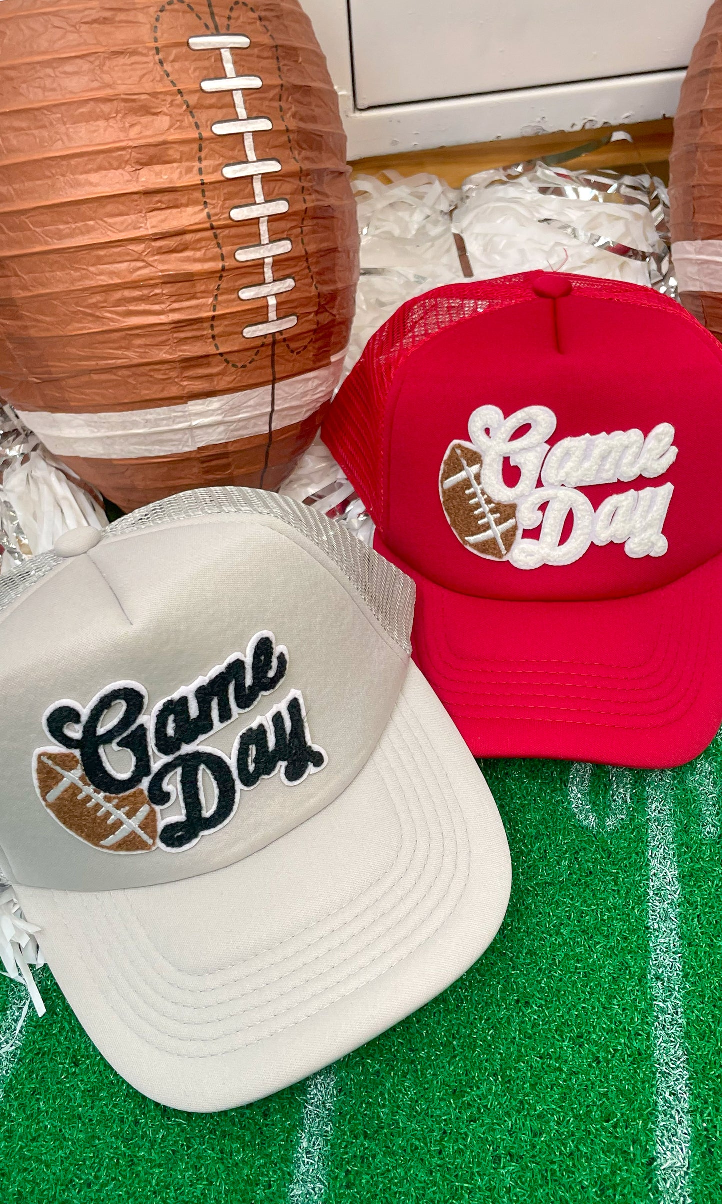 Game Day Chenille Trucker Hat
