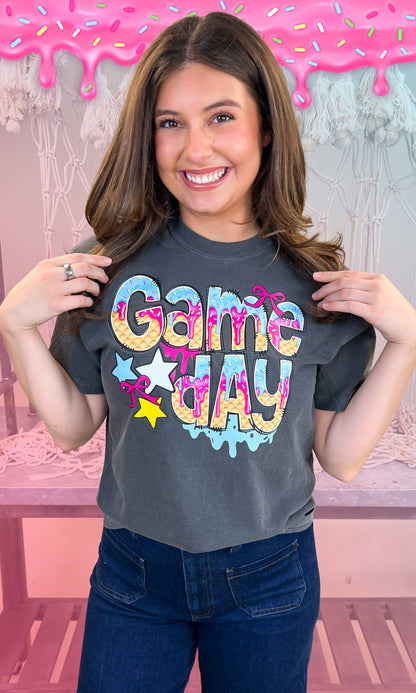 Game Day Drip Comfort Color Graphic T-Shirt