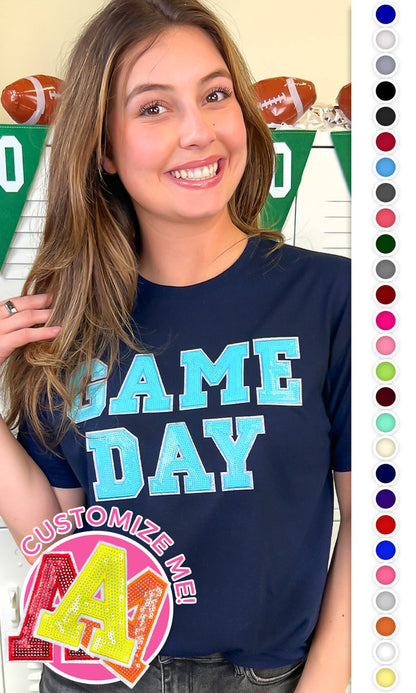 Game Day Sequin Graphic T-Shirt