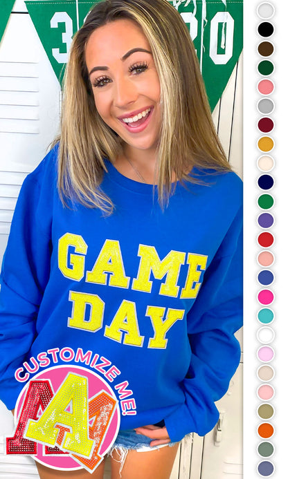 Game Day Sequin Graphic Sweatshirt