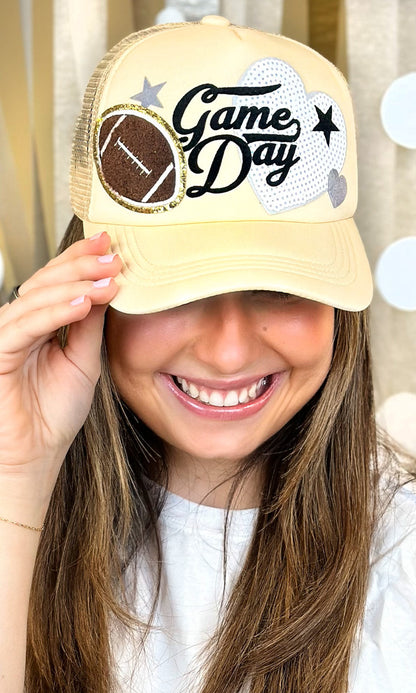 Game Day Football Patch Trucker Hat