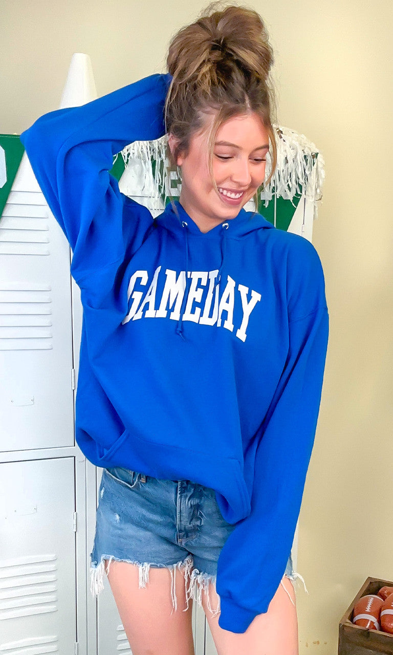 Game Day Flock Graphic Hoodie